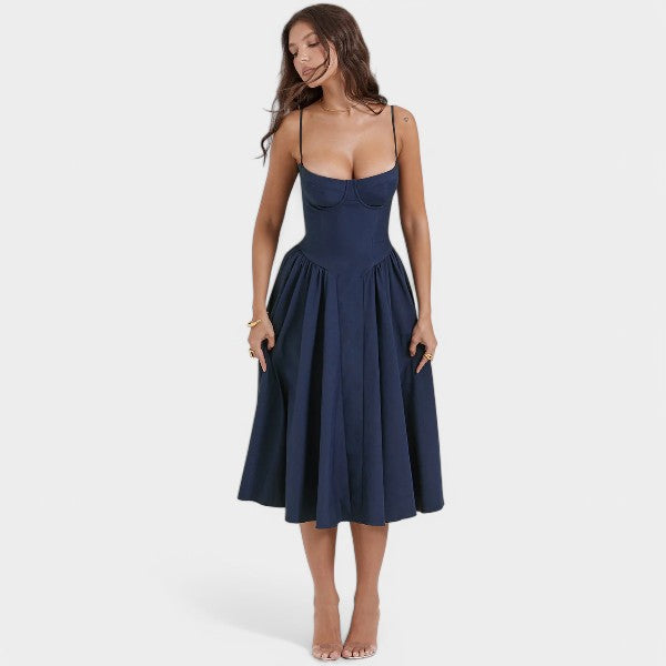 Lena | Vestido corset midi