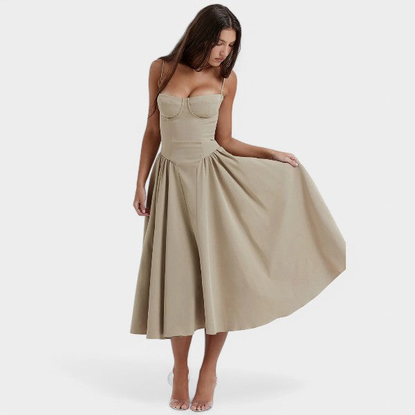 Lena | Vestido corset midi