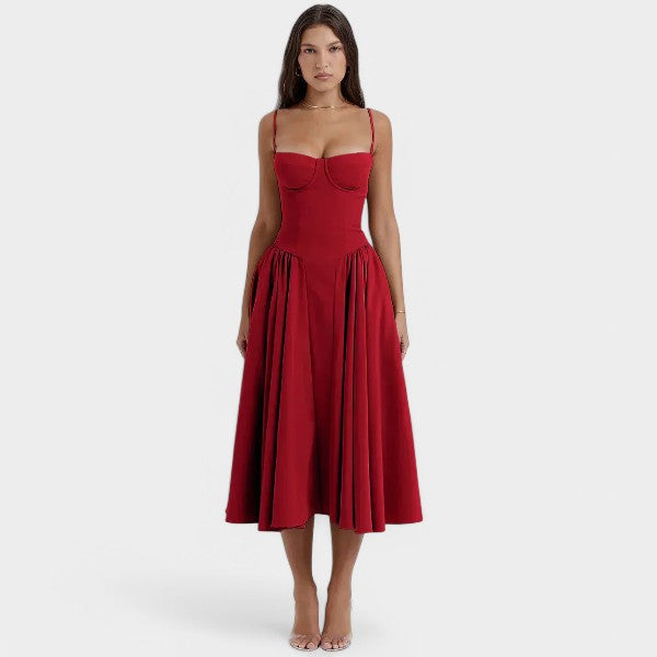 Lena | Vestido corset midi