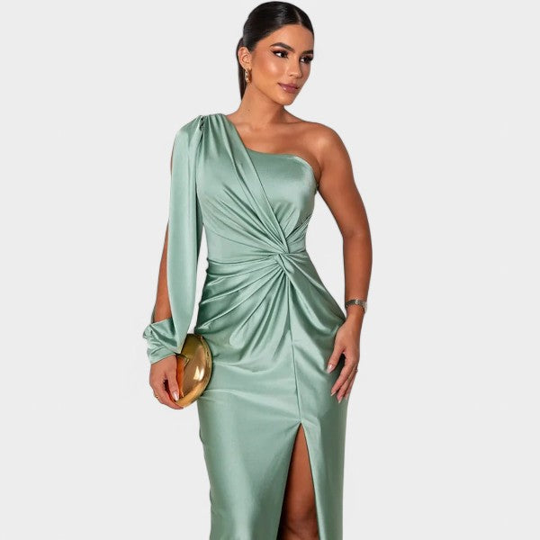 Mira | Vestido de noche asimétrico