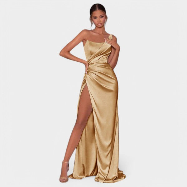 Julia | Vestido elegante con abertura