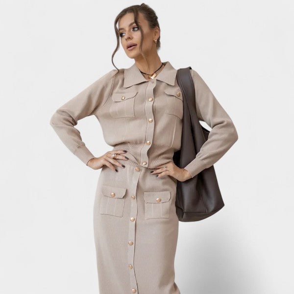 Lidia | Conjunto de jersey y falda