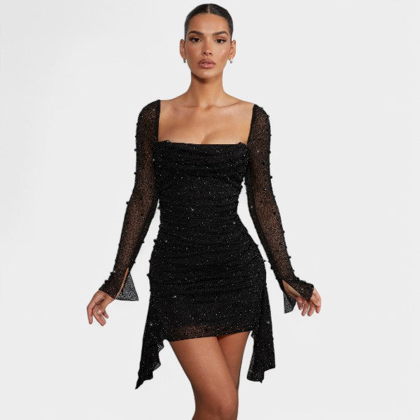 Nathalia | Vestido mini brillante