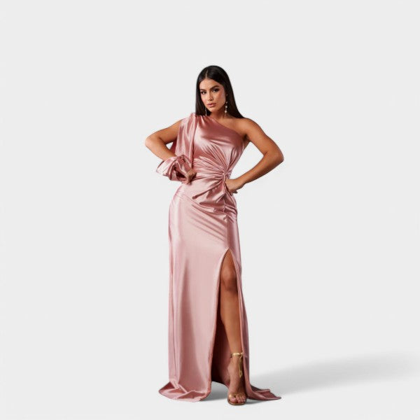 Mira | Vestido de noche asimétrico