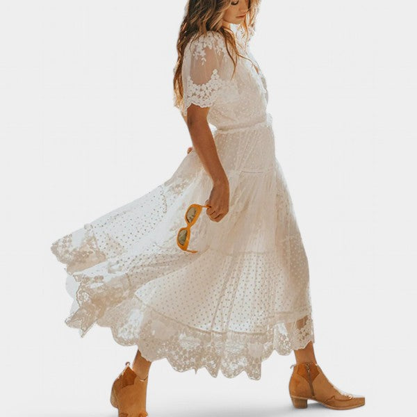 Noemi | Vestido midi romántico