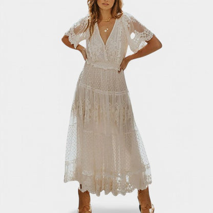 Noemi | Vestido midi romántico
