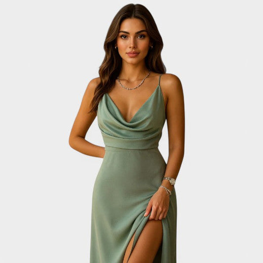 Soraya | Vestido con abertura