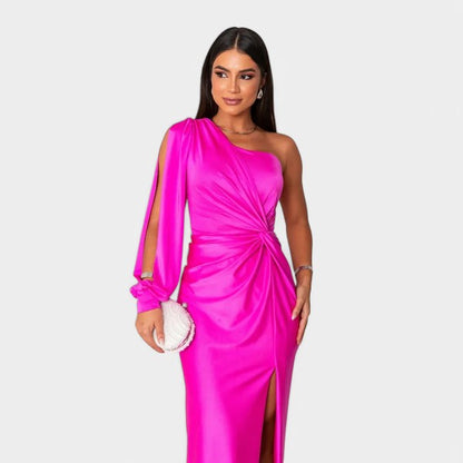 Mira | Vestido de noche asimétrico