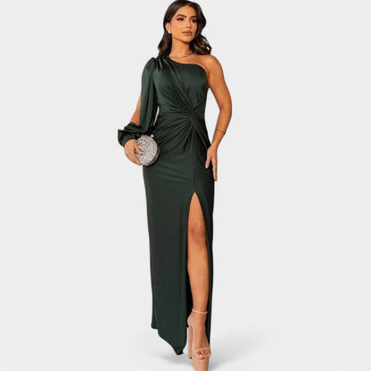 Mira | Vestido de noche asimétrico