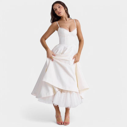Stefania | Vestido midi de tul