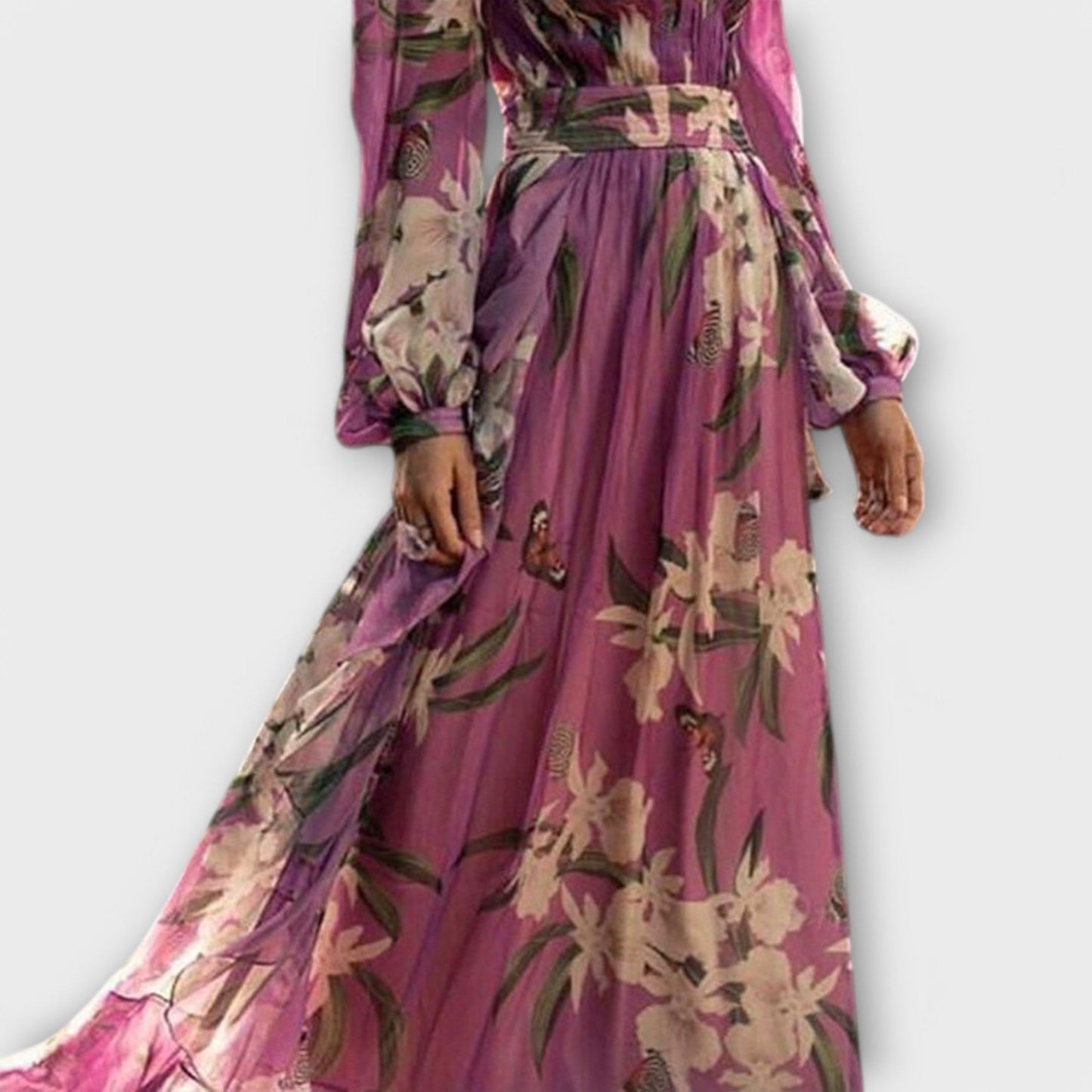 Valeria | Vestido maxi floral