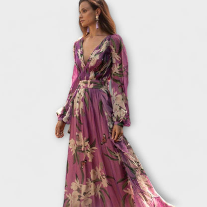 Valeria | Vestido maxi floral
