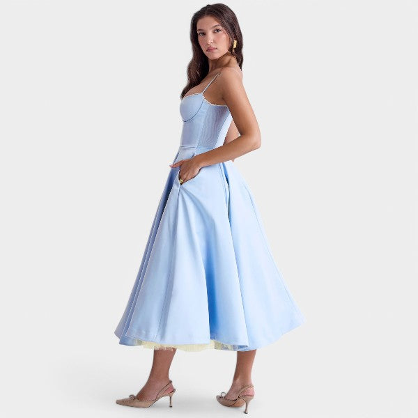 Stefania | Vestido midi de tul