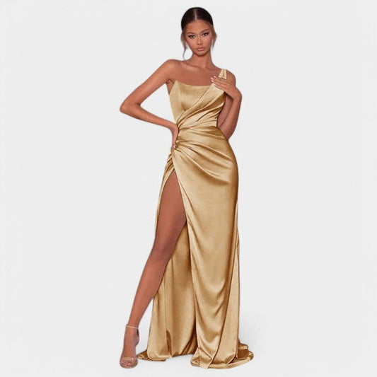 Julia | Vestido elegante con abertura