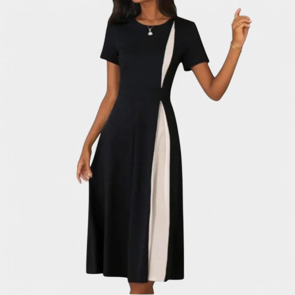 Nora | Vestido con diseño gráfico