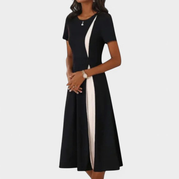 Nora | Vestido con diseño gráfico