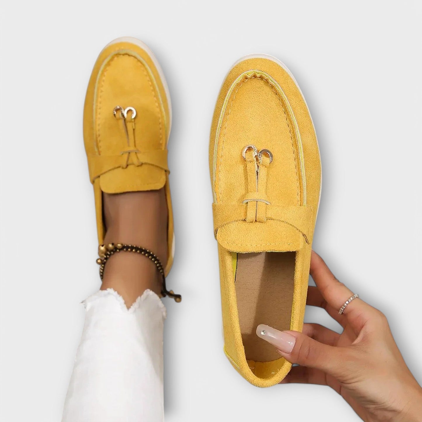 Gabriela | Mocasines brillantes