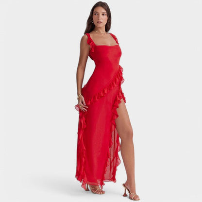 Zarina | Vestido versátil con volantes