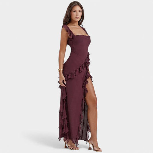 Zarina | Vestido versátil con volantes