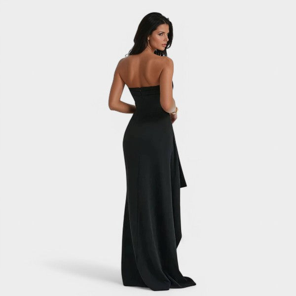 Irena | Vestido largo con abertura lateral
